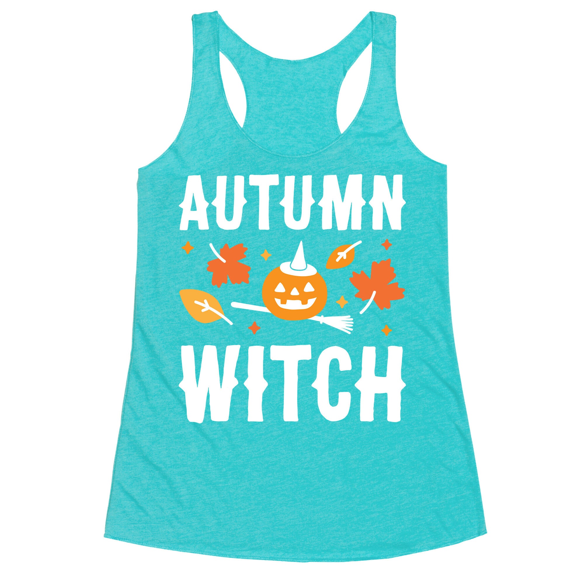 Autumn Witch Racerback Tank