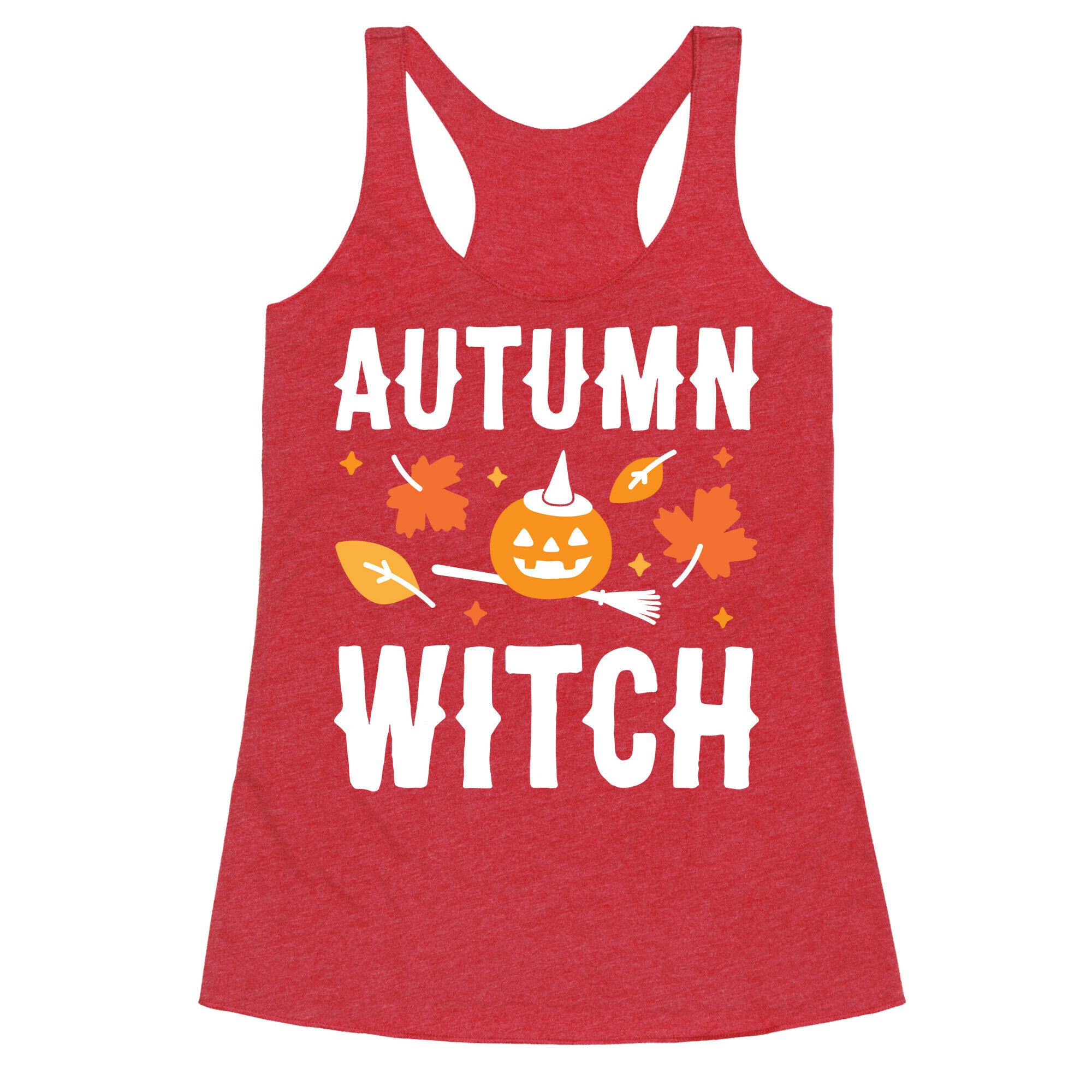 Autumn Witch Racerback Tank
