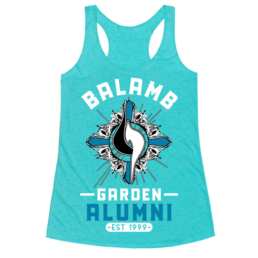 Balamb Garden Alumni Final Fantasy Parody Racerback Tank