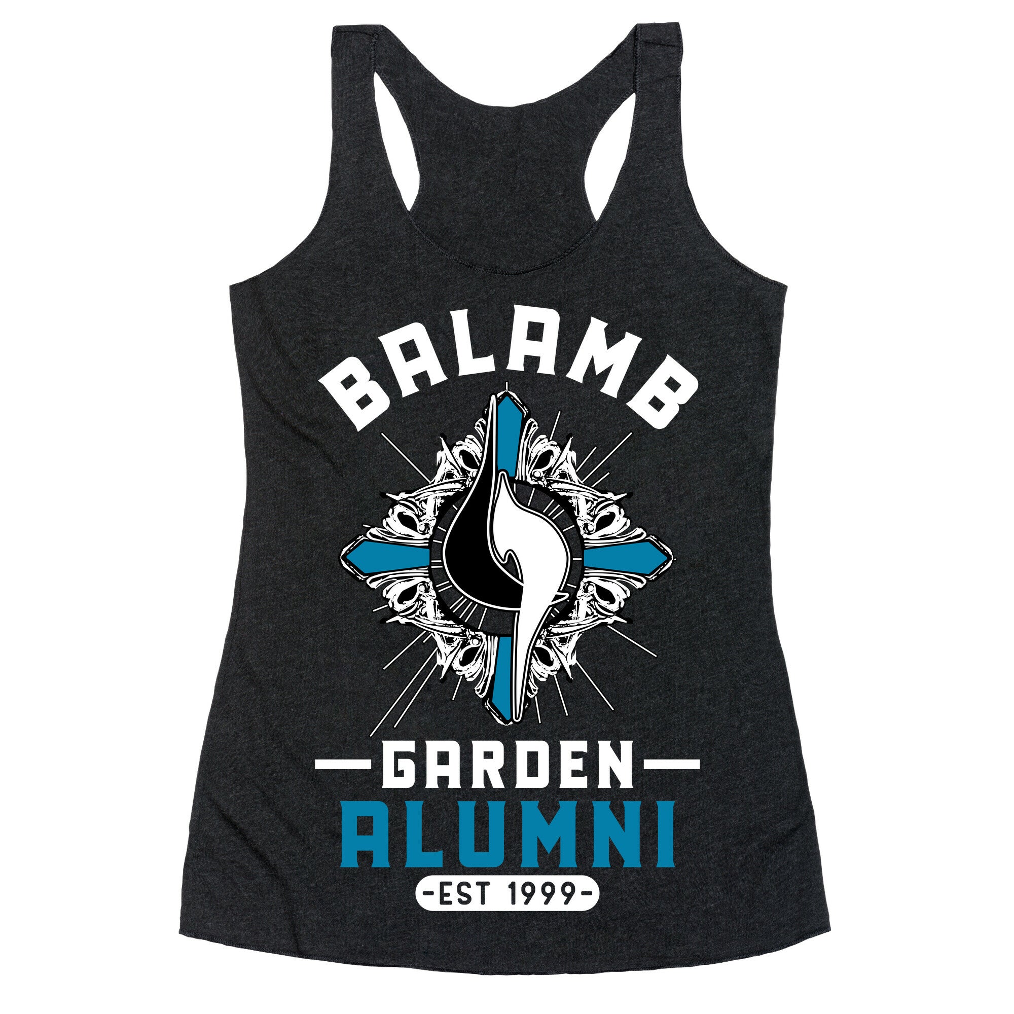 Balamb Garden Alumni Final Fantasy Parody Racerback Tank