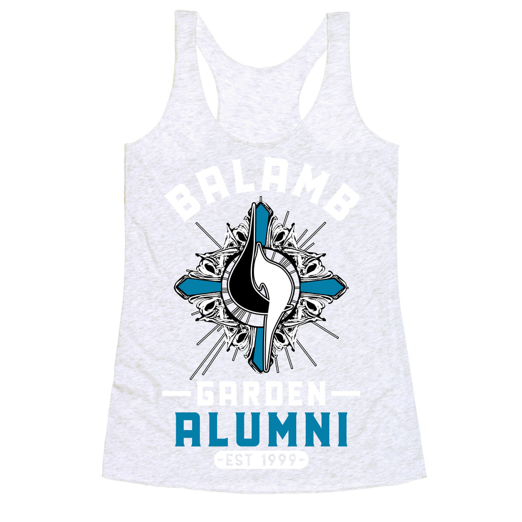 Balamb Garden Alumni Final Fantasy Parody Racerback Tank
