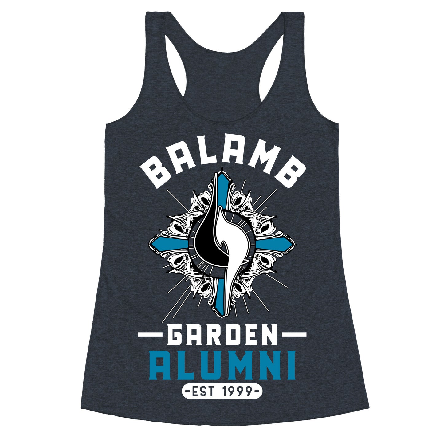 Balamb Garden Alumni Final Fantasy Parody Racerback Tank