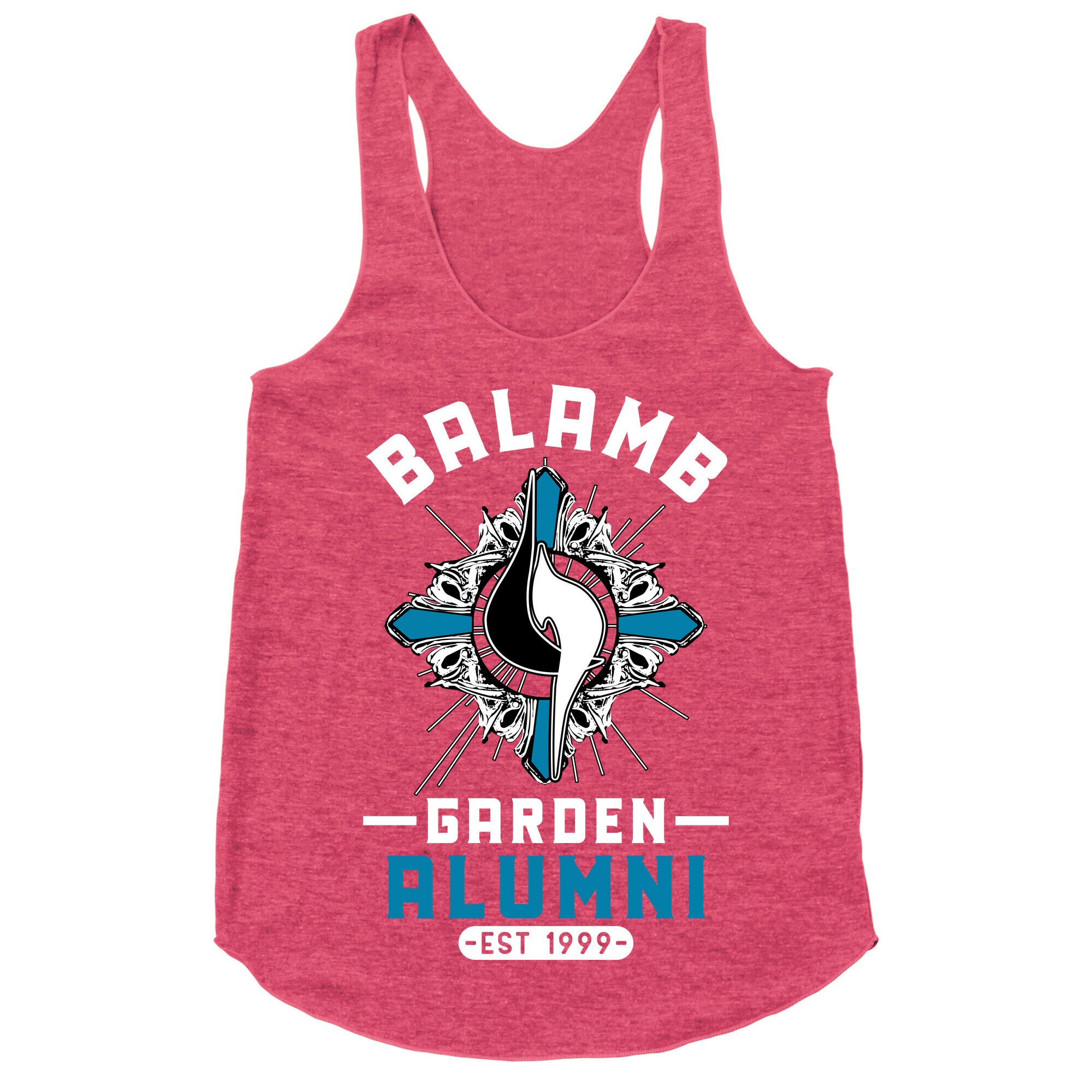 Balamb Garden Alumni Final Fantasy Parody Racerback Tank