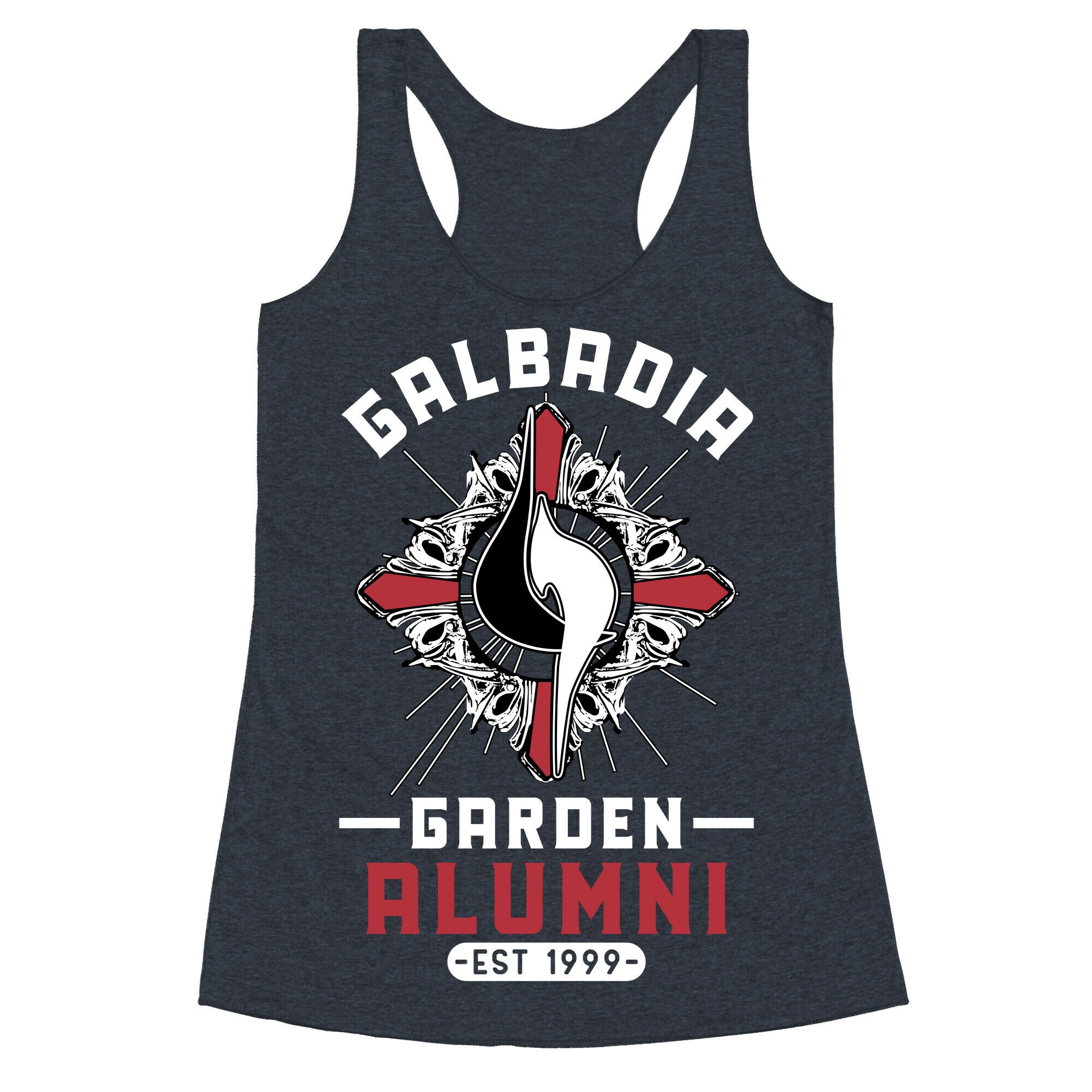 Galbadia Garden Alumni Final Fantasy Parody Racerback Tank