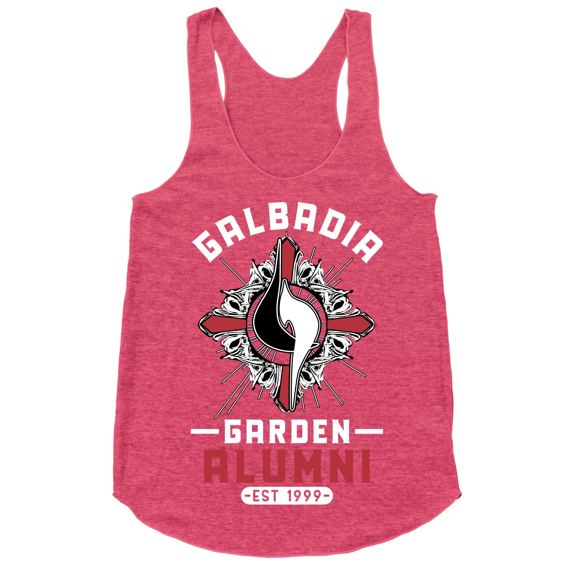 Galbadia Garden Alumni Final Fantasy Parody Racerback Tank