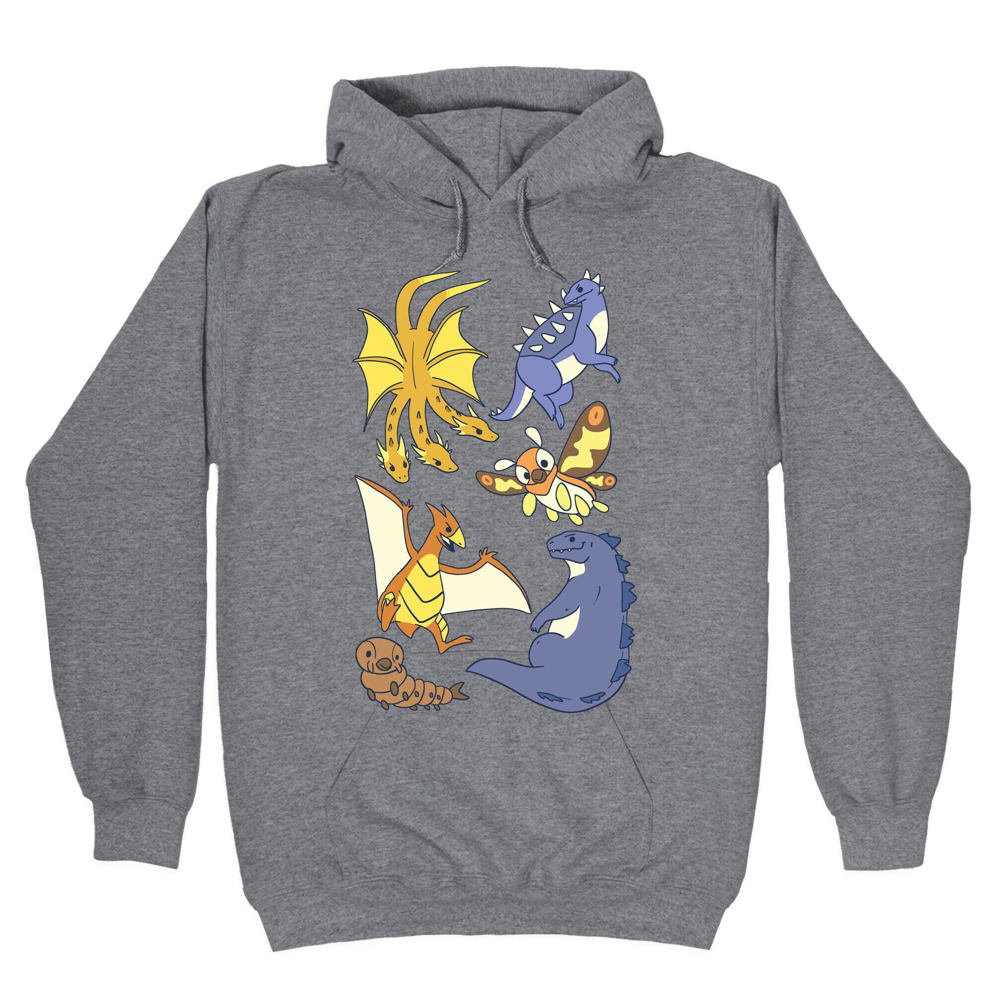 Godzilla and Friends Hoodie