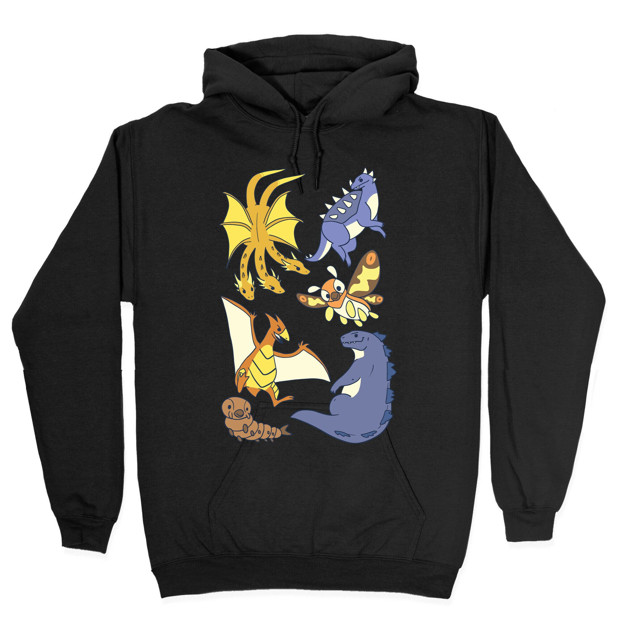 Godzilla and Friends Hoodie