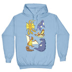 Godzilla and Friends Hoodie