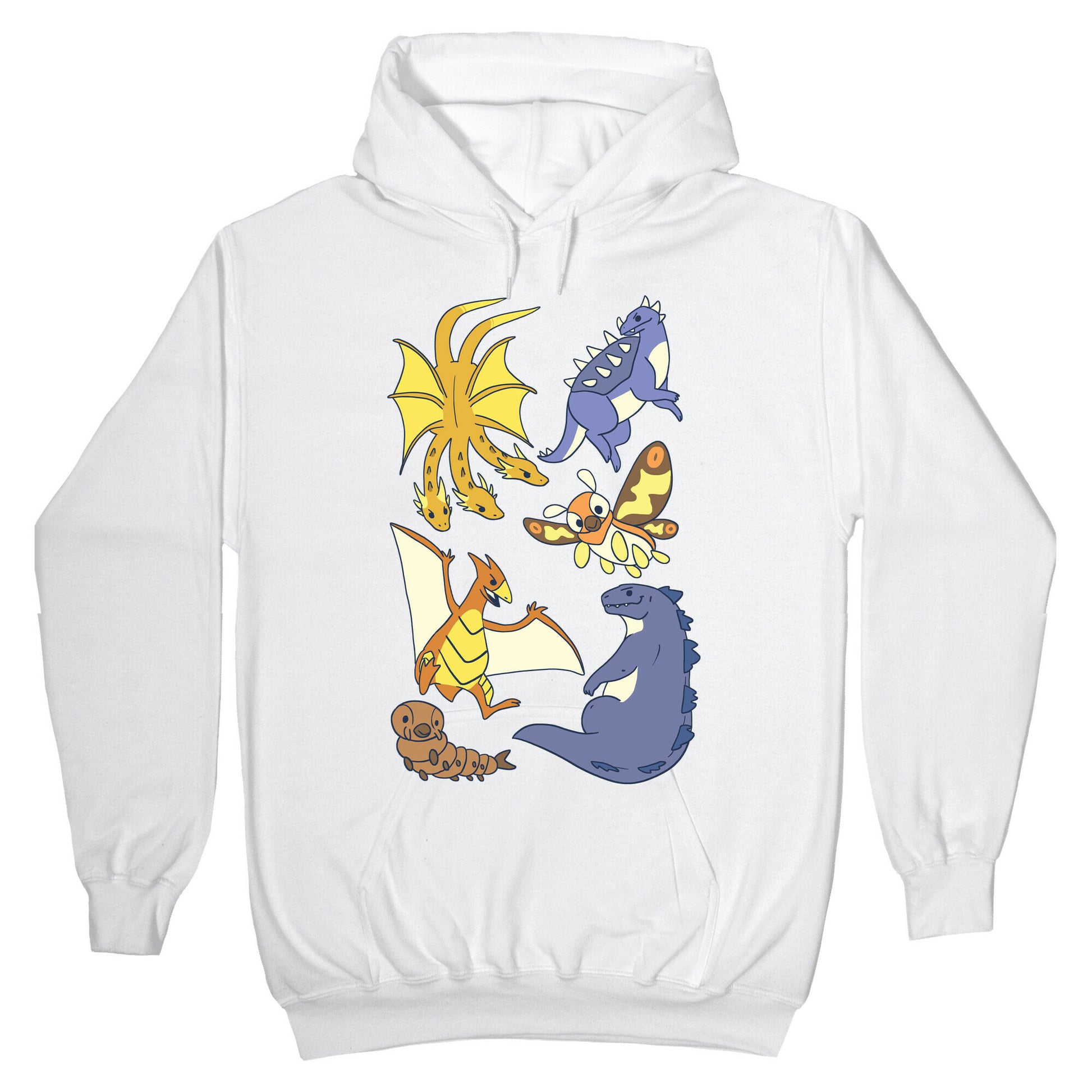 Godzilla and Friends Hoodie