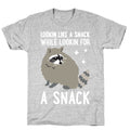 Lookin For A Snack Raccoon T-Shirt