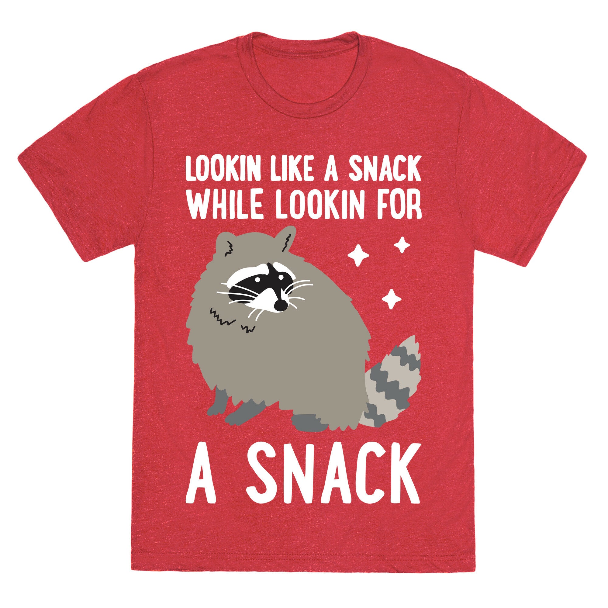 Lookin For A Snack Raccoon Unisex Triblend Tee