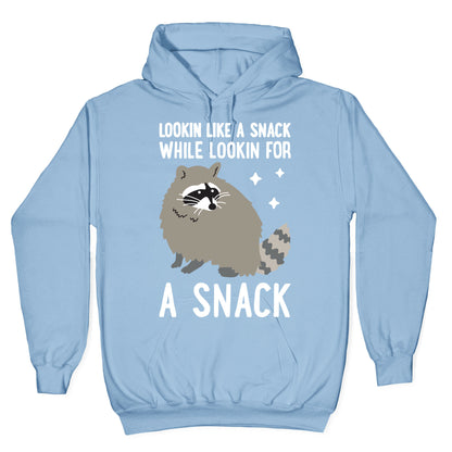 Lookin For A Snack Raccoon Hoodie