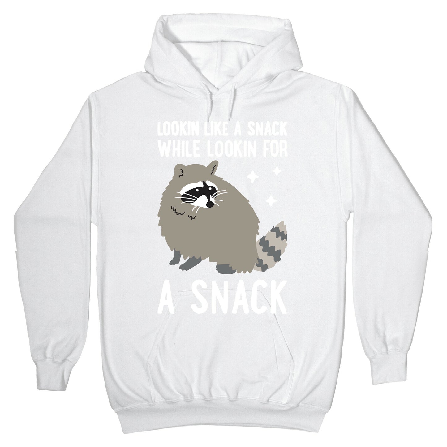 Lookin For A Snack Raccoon Hoodie