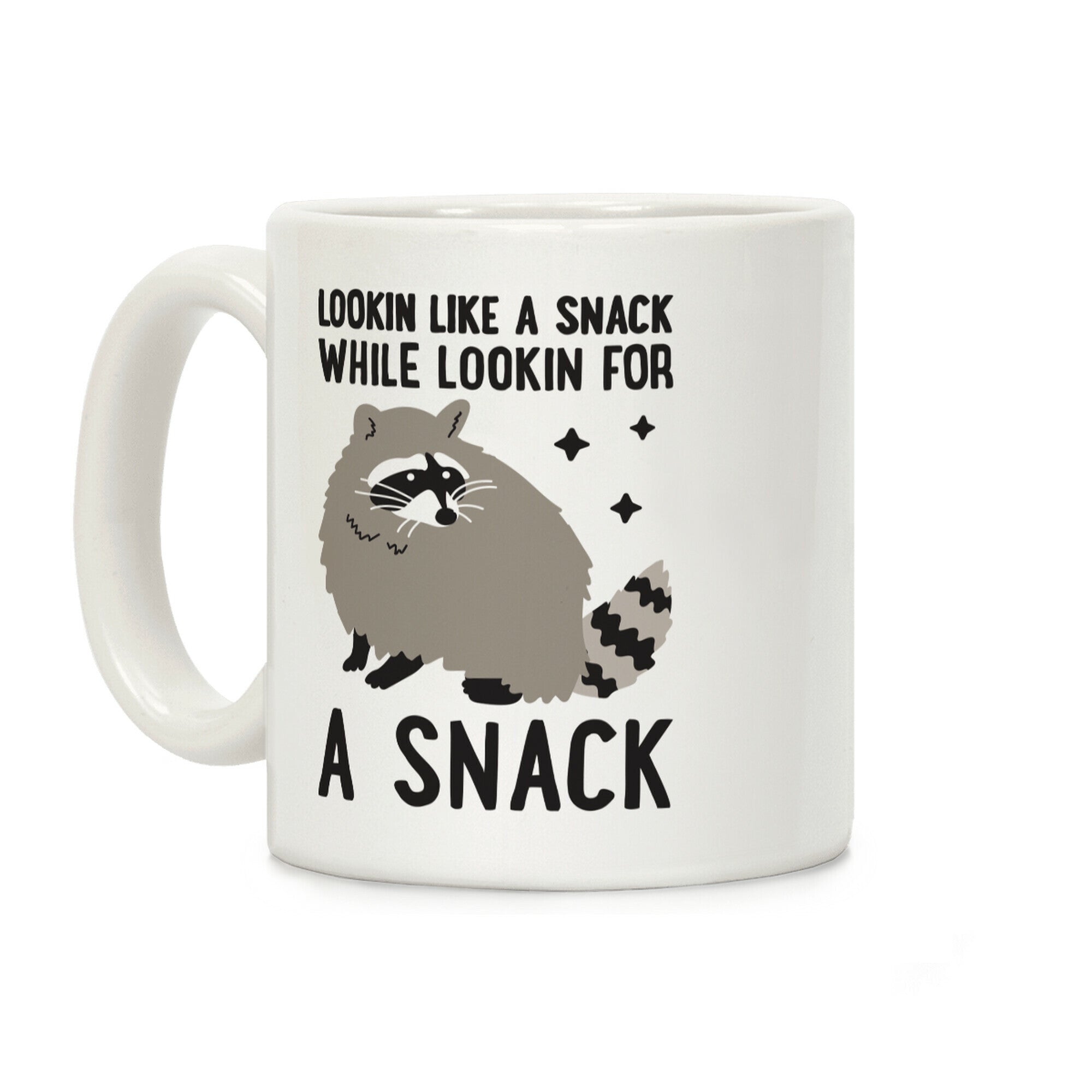 Lookin For A Snack Raccoon Coffee Mug