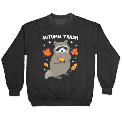 Autumn Trash Raccoon Crewneck Sweatshirt