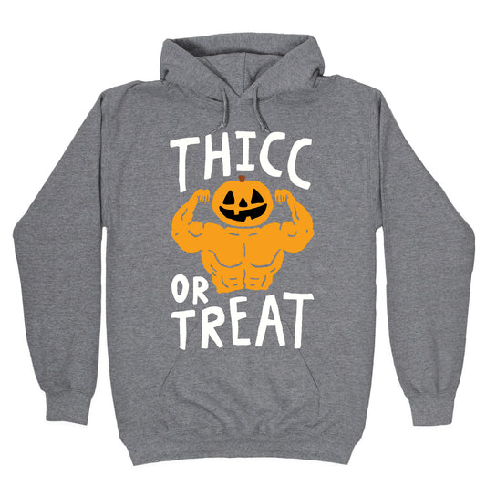 Thicc Or Treat Halloween Hoodie