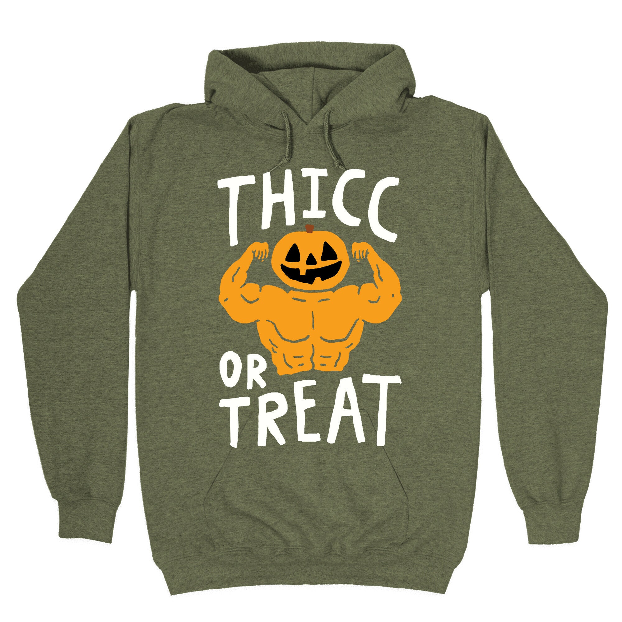 Thicc Or Treat Halloween Hoodie
