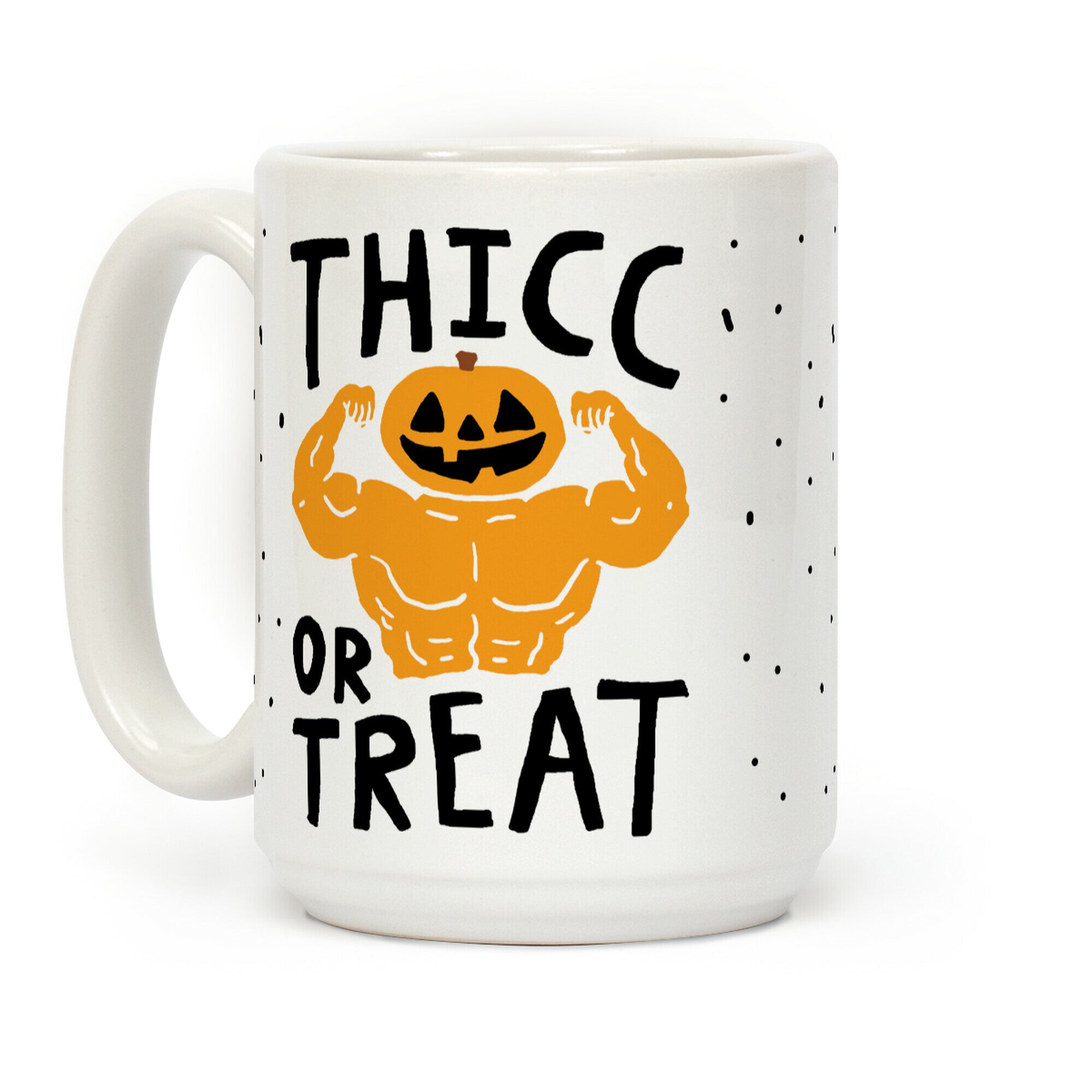 Thicc Or Treat Halloween Coffee Mug
