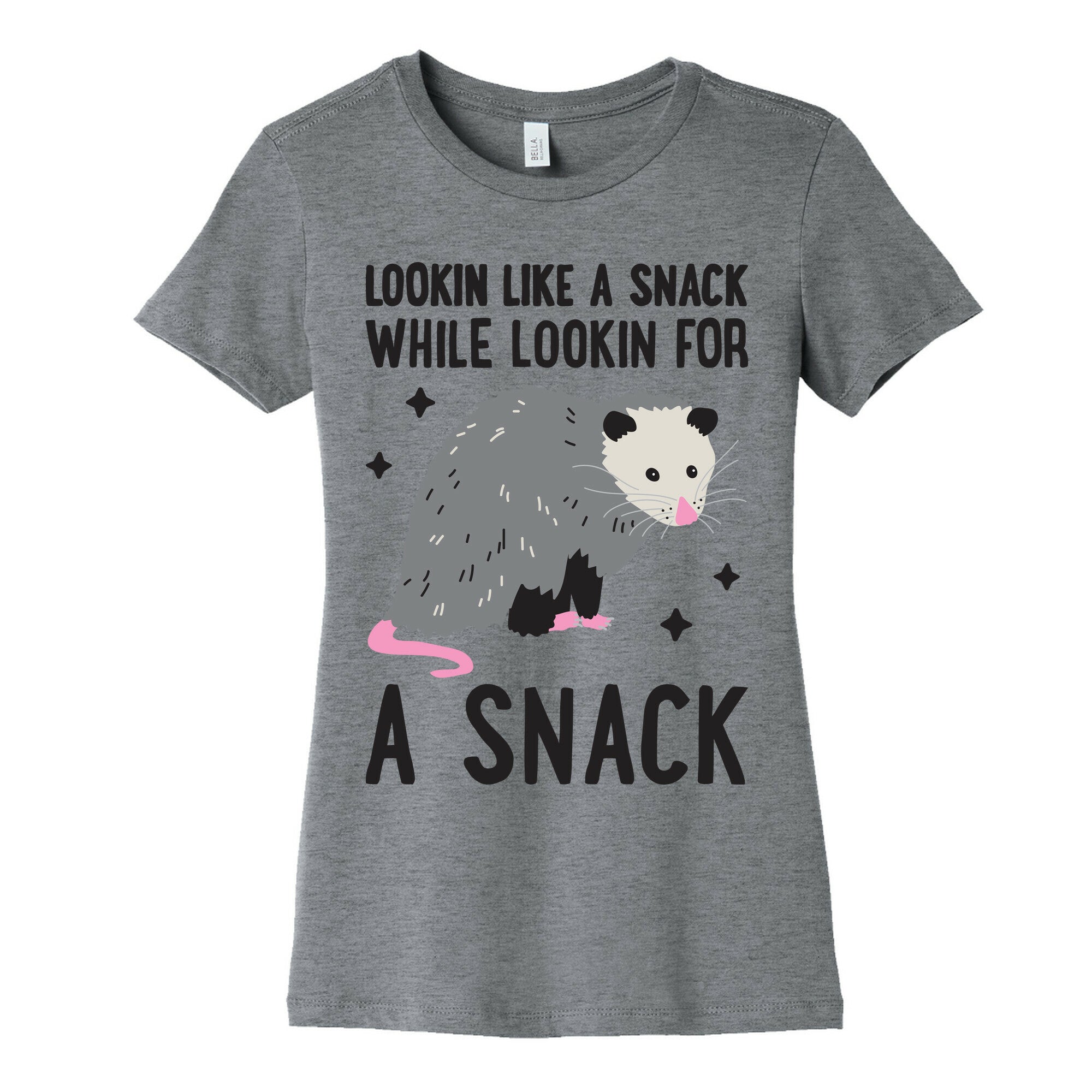 Lookin For A Snack Opossum Women's Cotton Tee