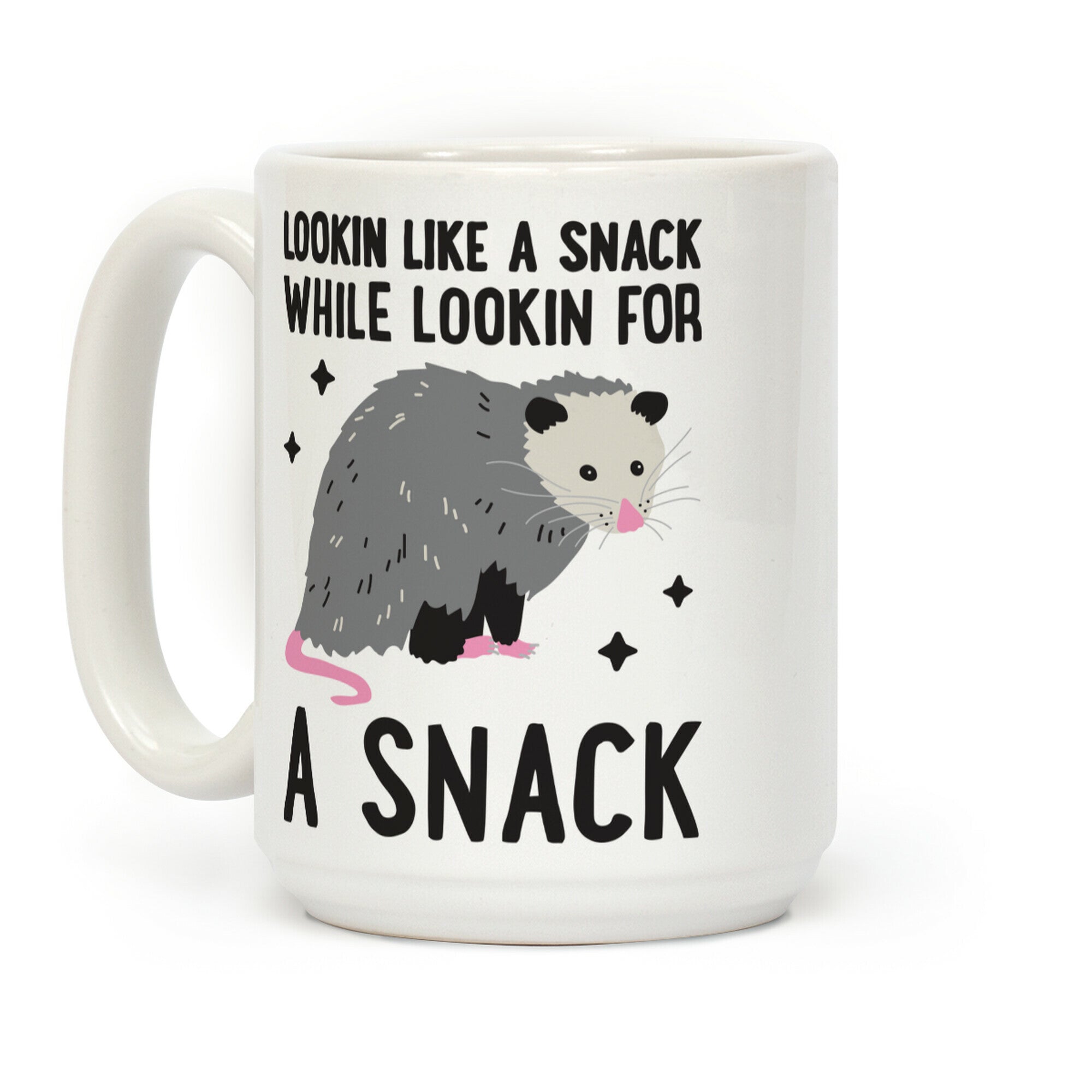 Lookin For A Snack Opossum Coffee Mug