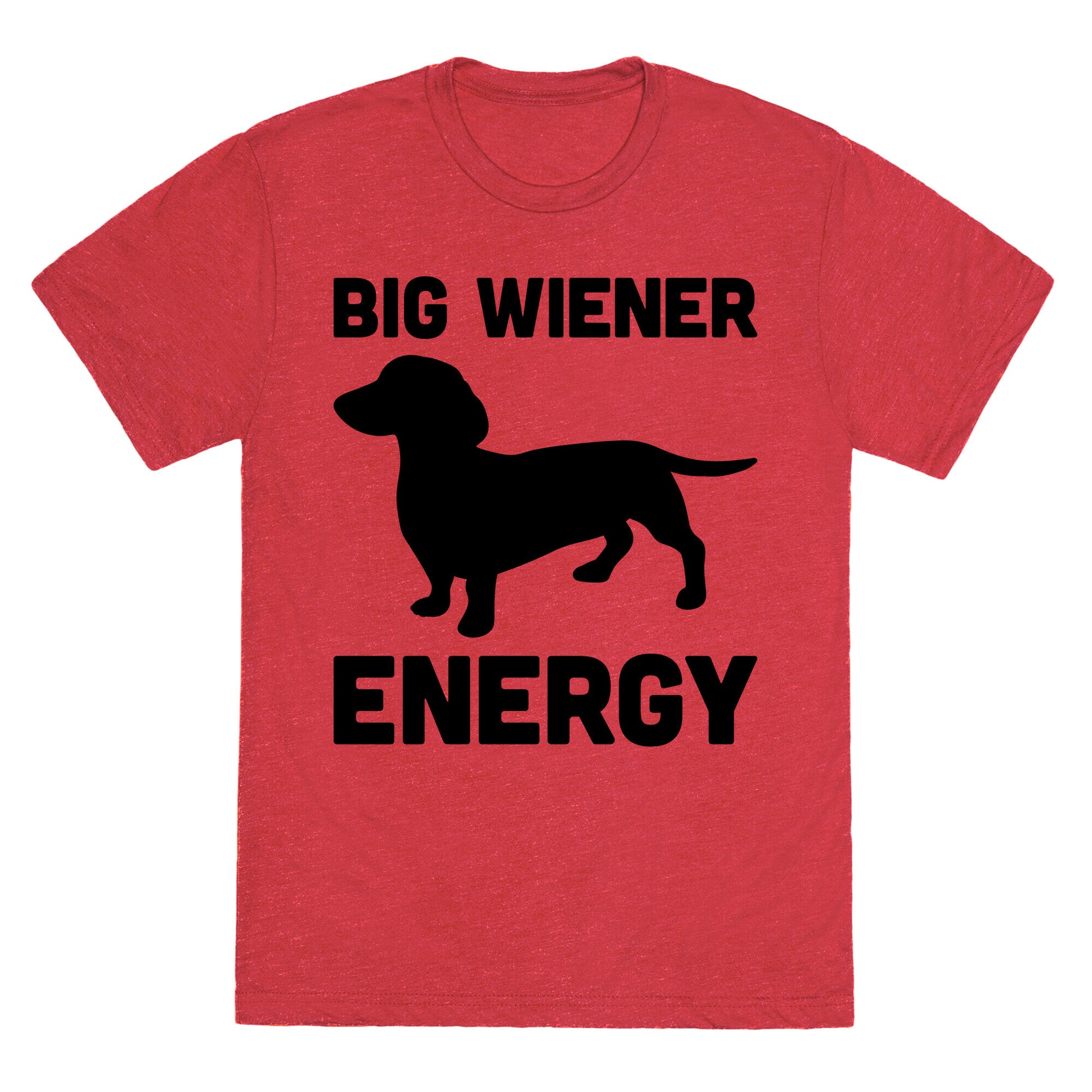 Big Wiener Energy Dachshund Unisex Triblend Tee