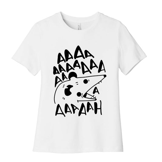 Screaming Possum Women's Cotton Tee