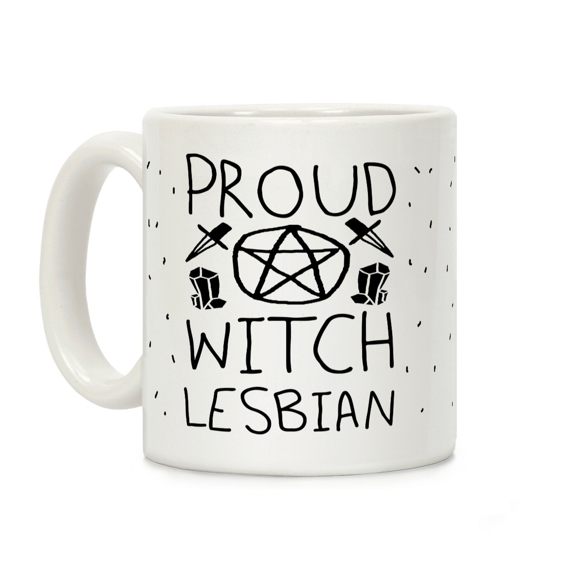 Proud Witch Lesbian Coffee Mug