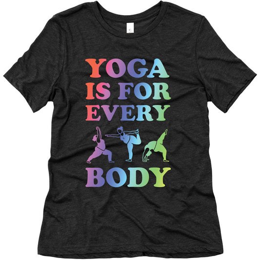 Yoga Is For Every Body Women's Triblend Tee