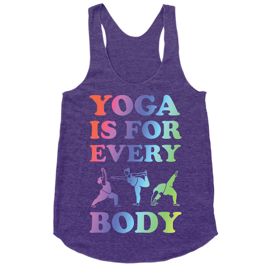 Yoga Is For Every Body Racerback Tank