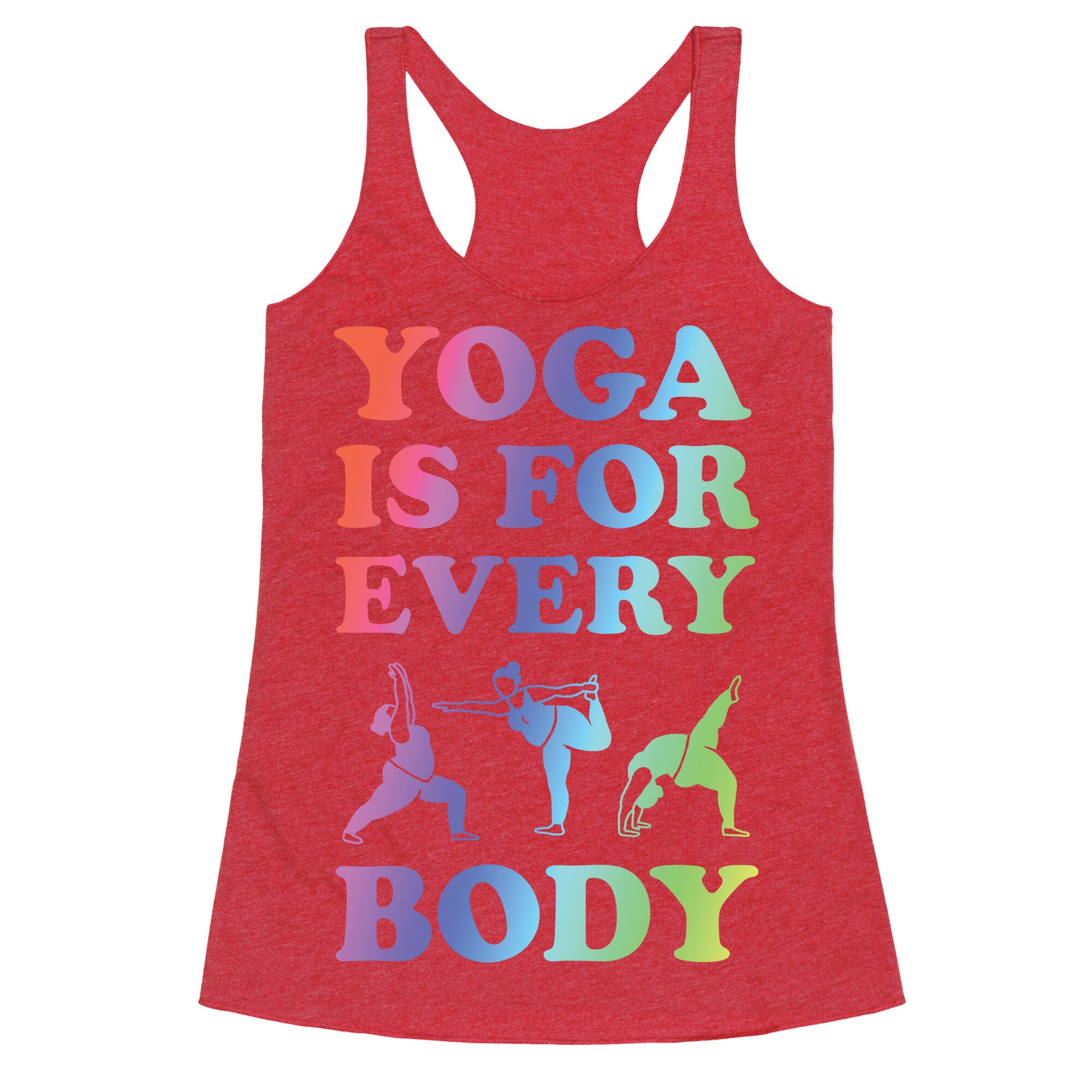 Yoga Is For Every Body Racerback Tank