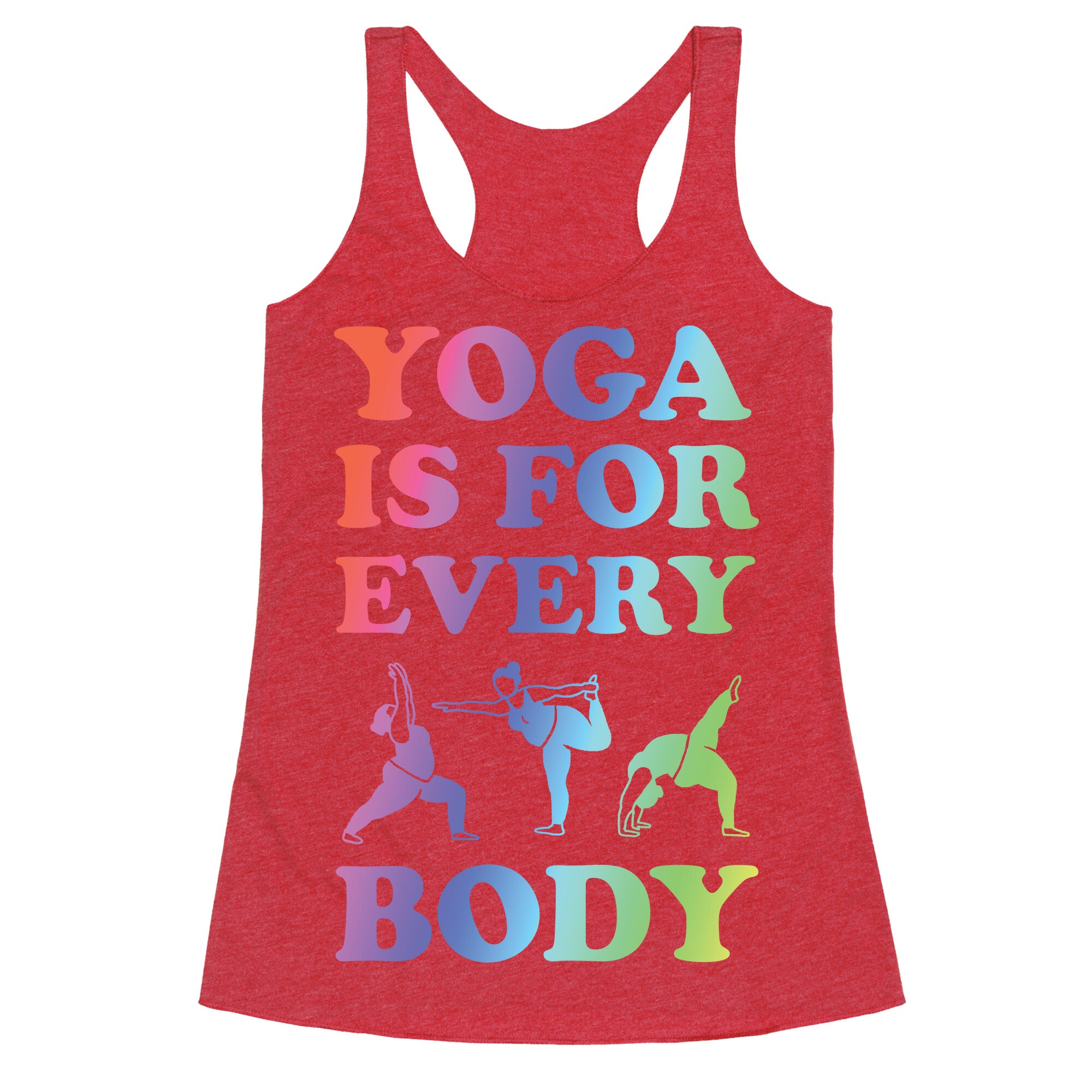 Yoga Is For Every Body Racerback Tank