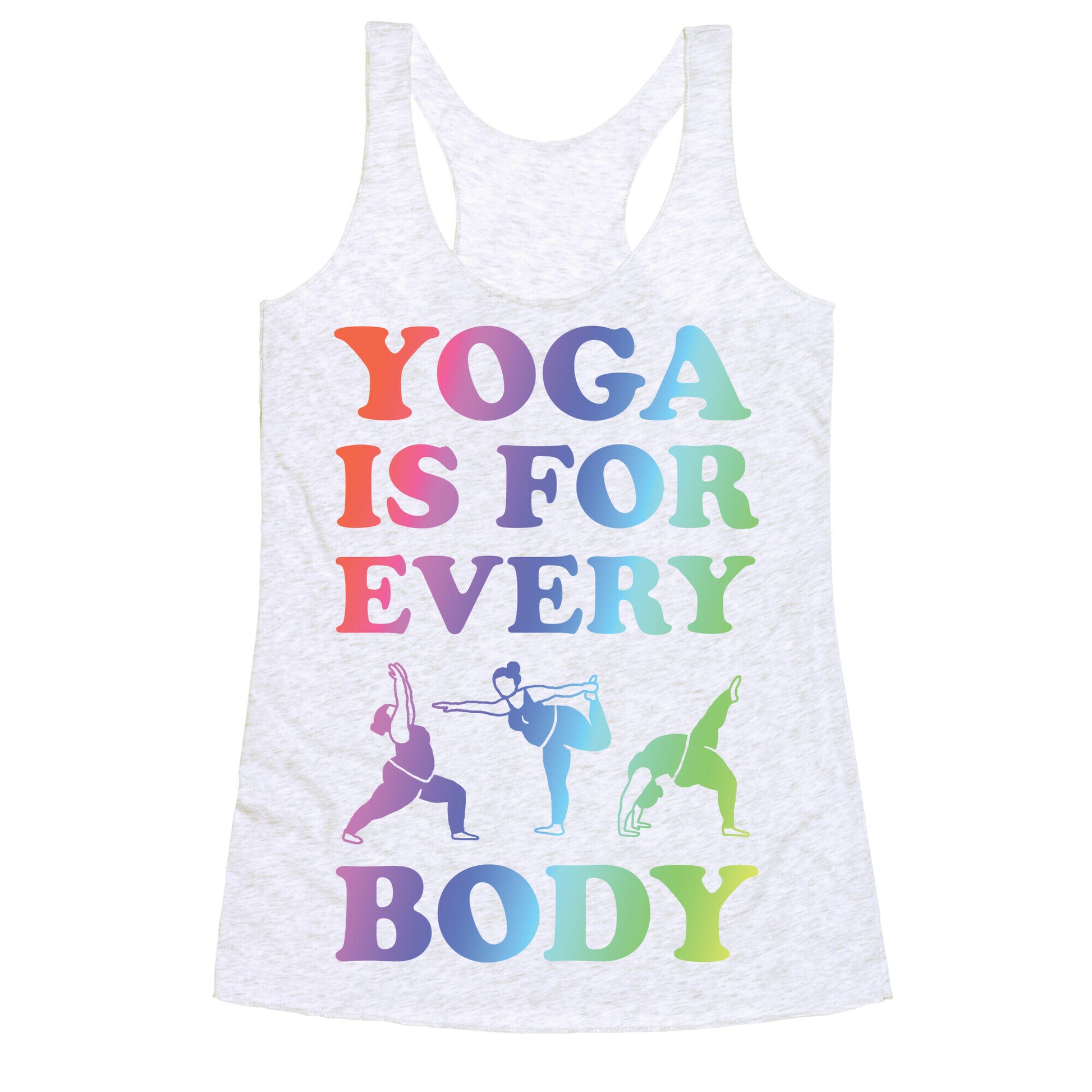 Yoga Is For Every Body Racerback Tank