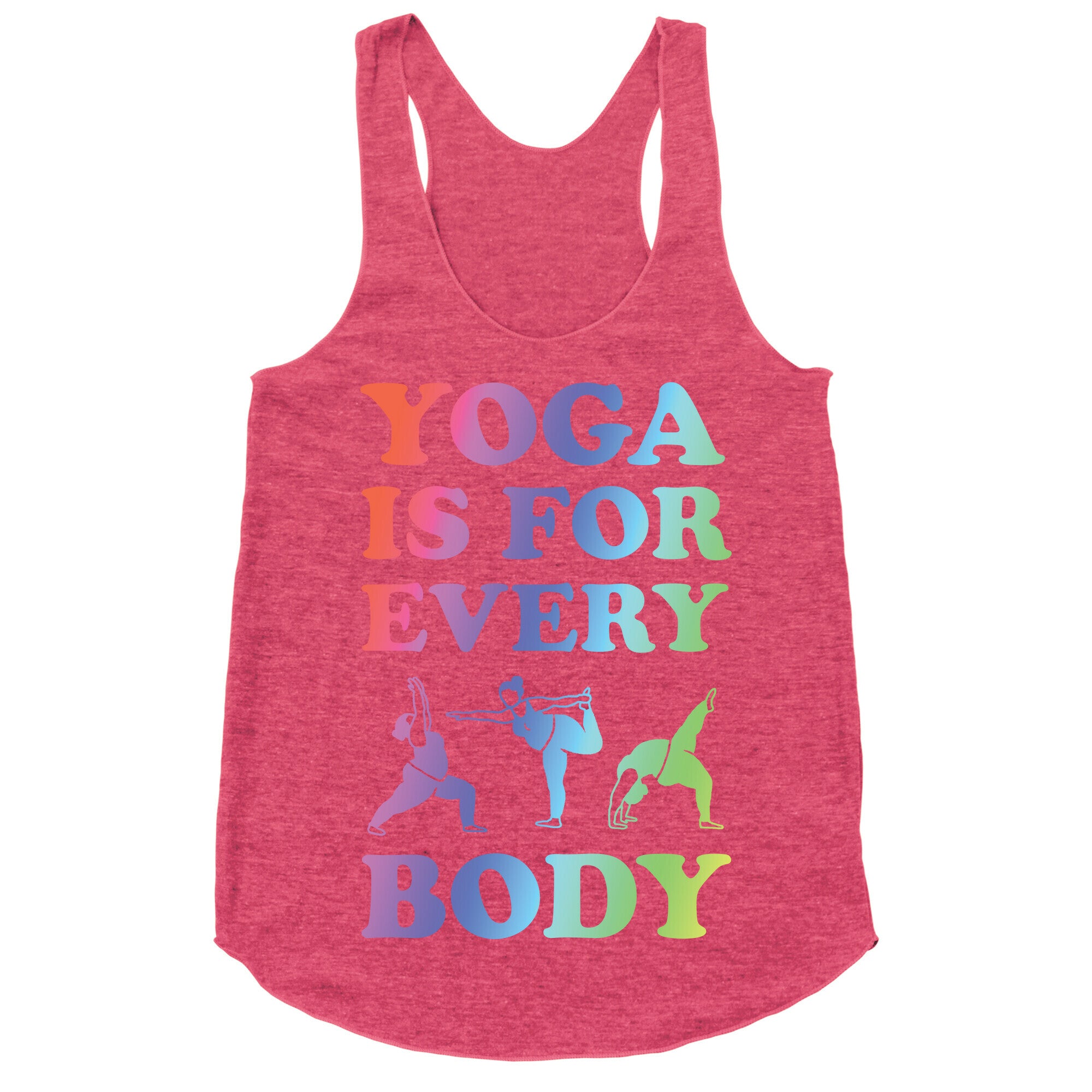 Yoga Is For Every Body Racerback Tank
