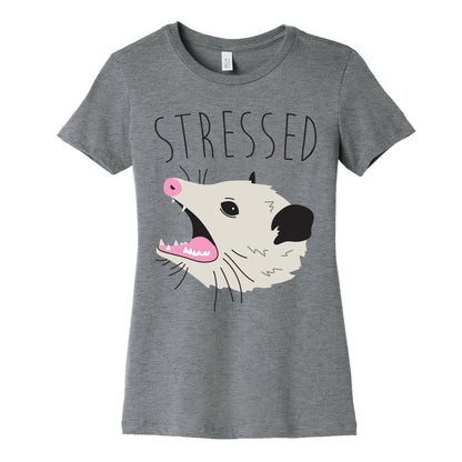 Stressed Opossum Women's Cotton Tee