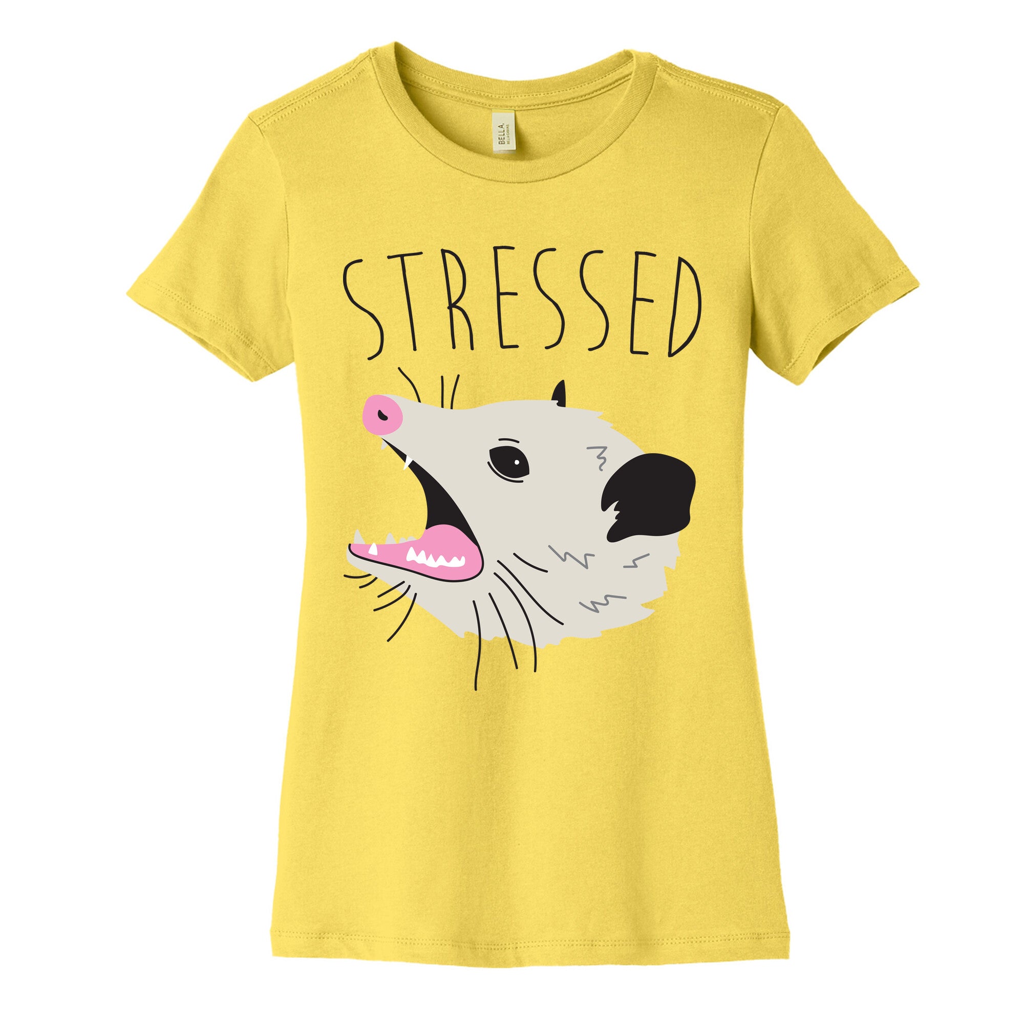 Stressed Opossum Women's Cotton Tee