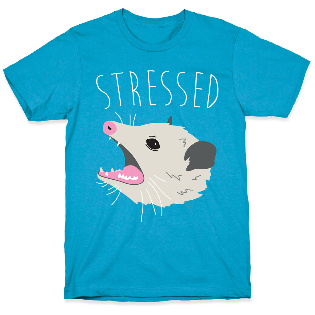 Stressed Opossum Unisex Triblend Tee