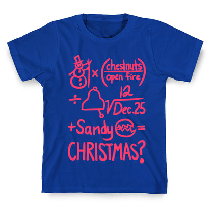 Christmas Equation T-Shirt