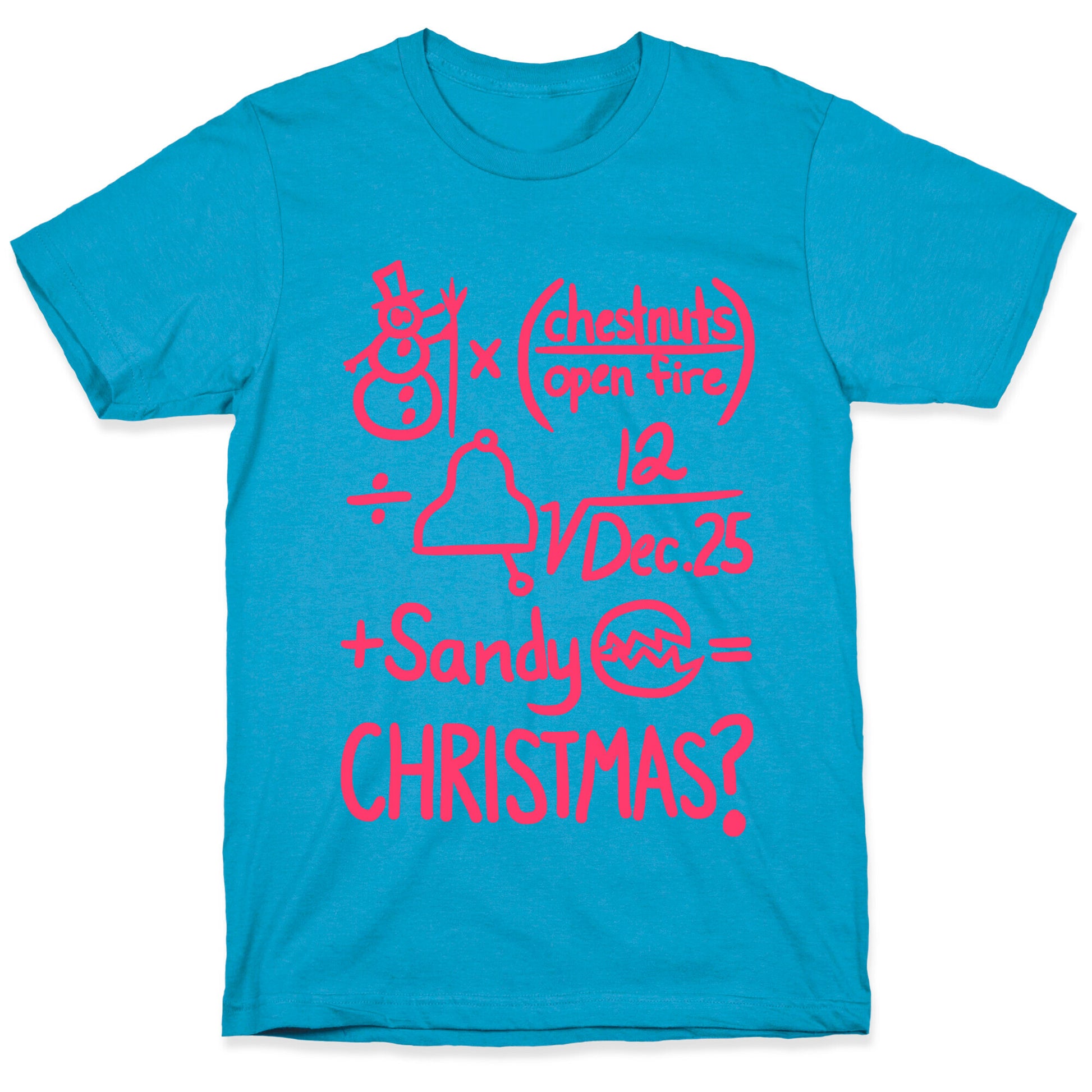 Christmas Equation Unisex Triblend Tee