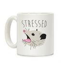Stressed Opossum Coffee Mug