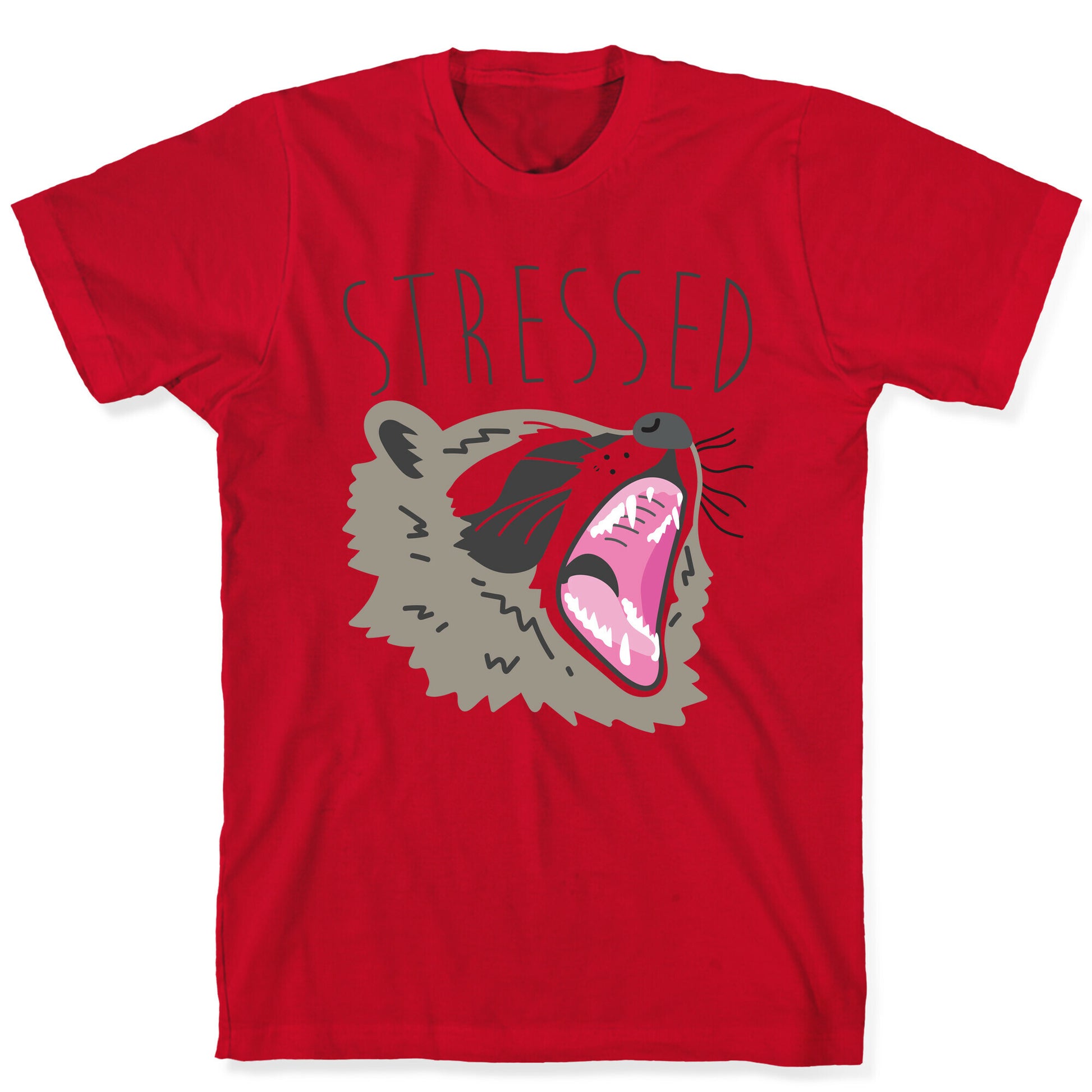 Stressed Raccoon T-Shirt