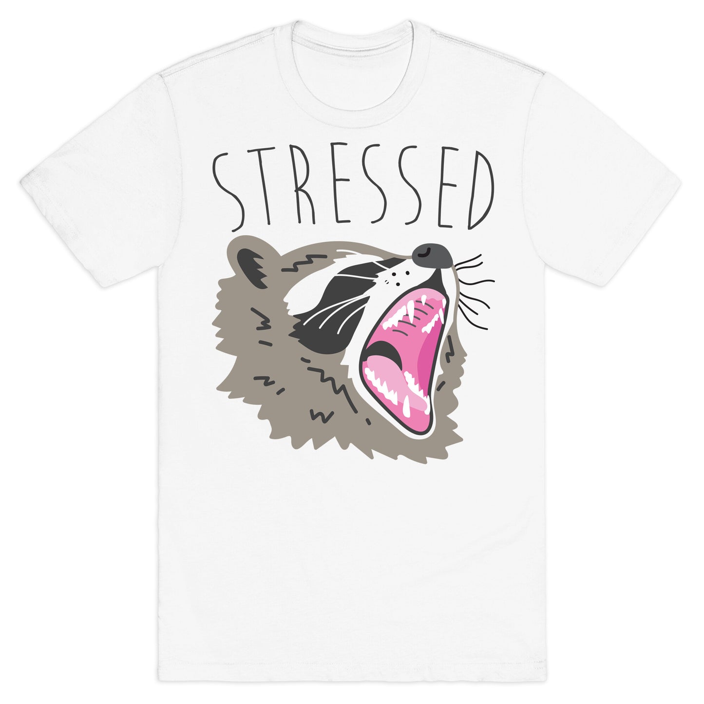 Stressed Raccoon T-Shirt