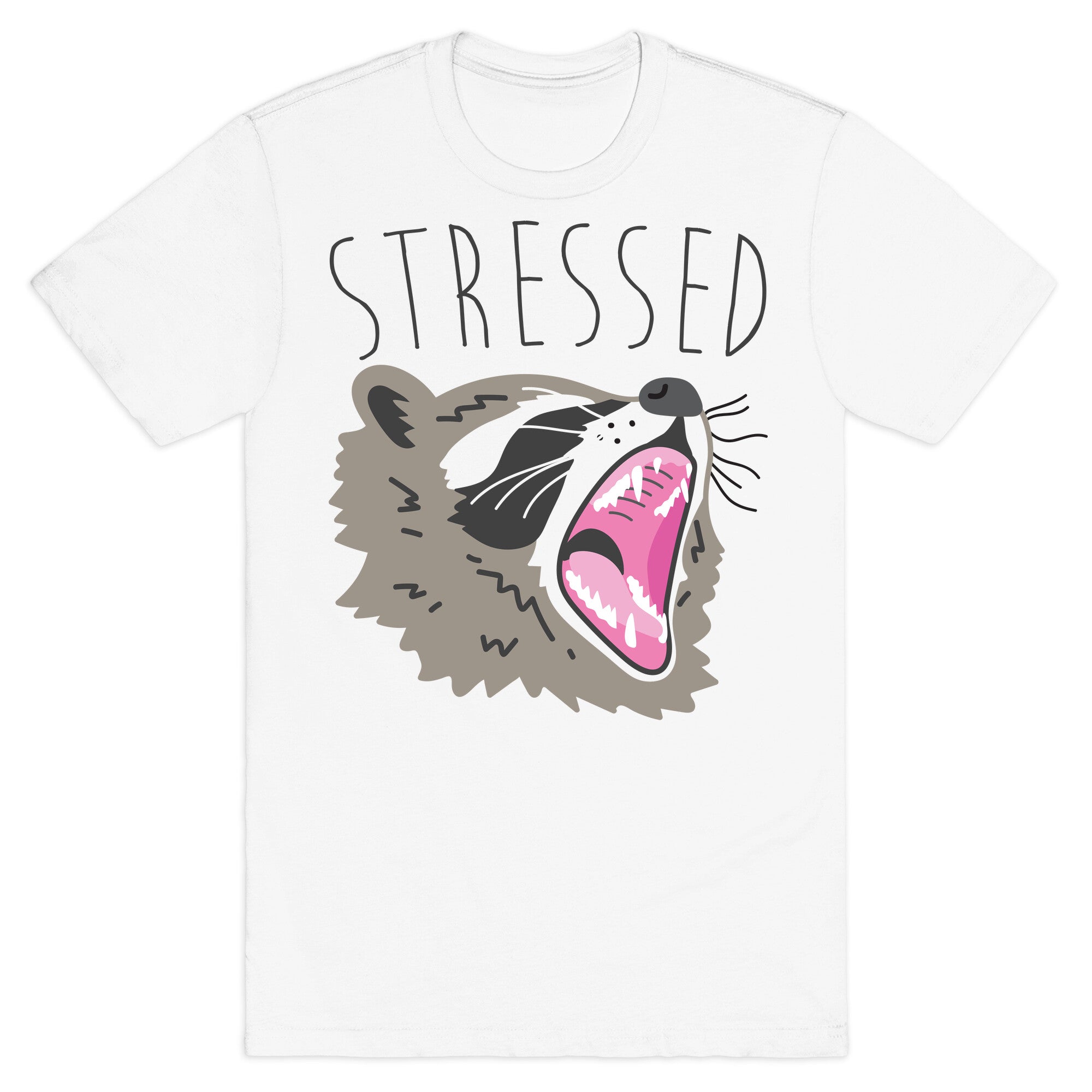 Stressed Raccoon T-Shirt