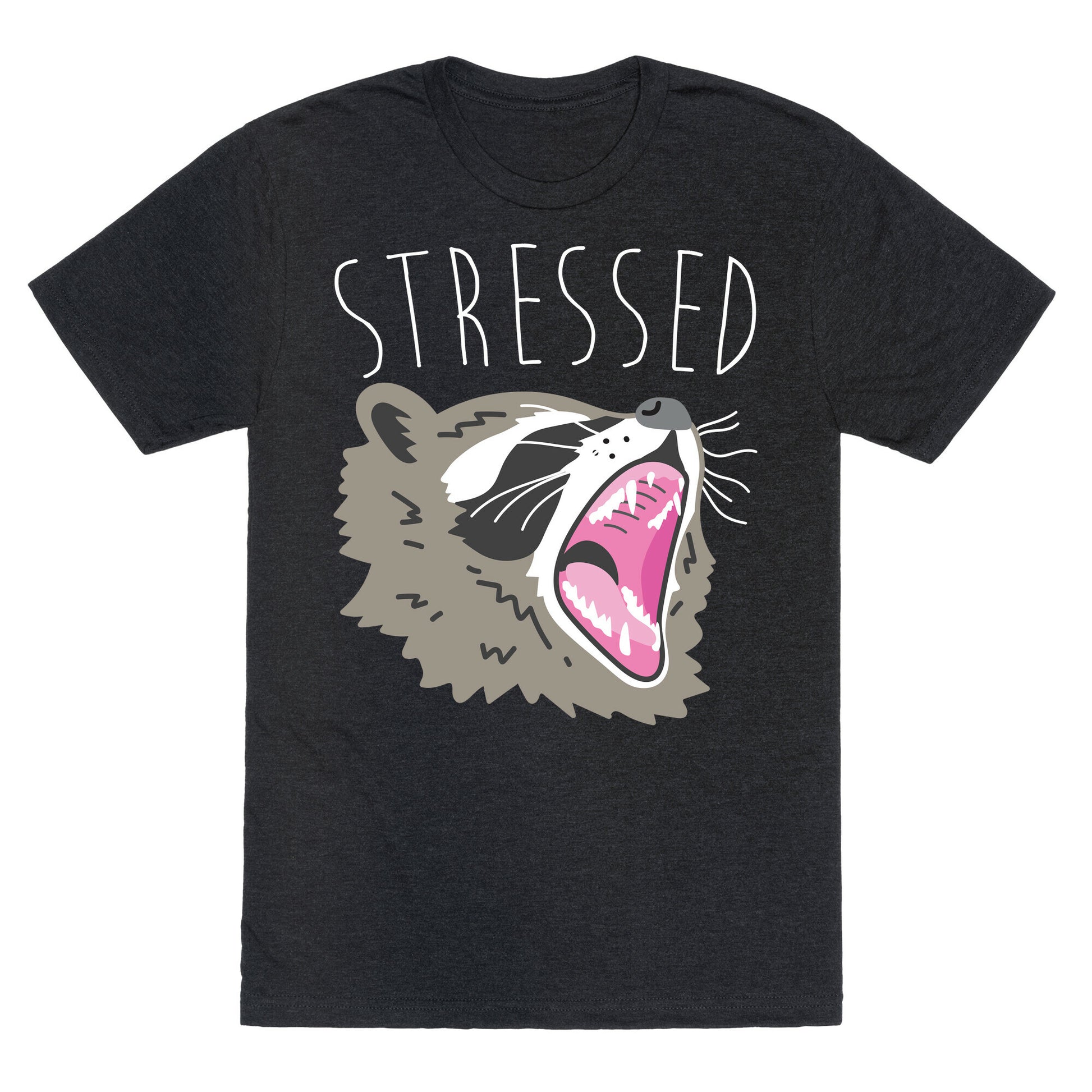 Stressed Raccoon Unisex Triblend Tee