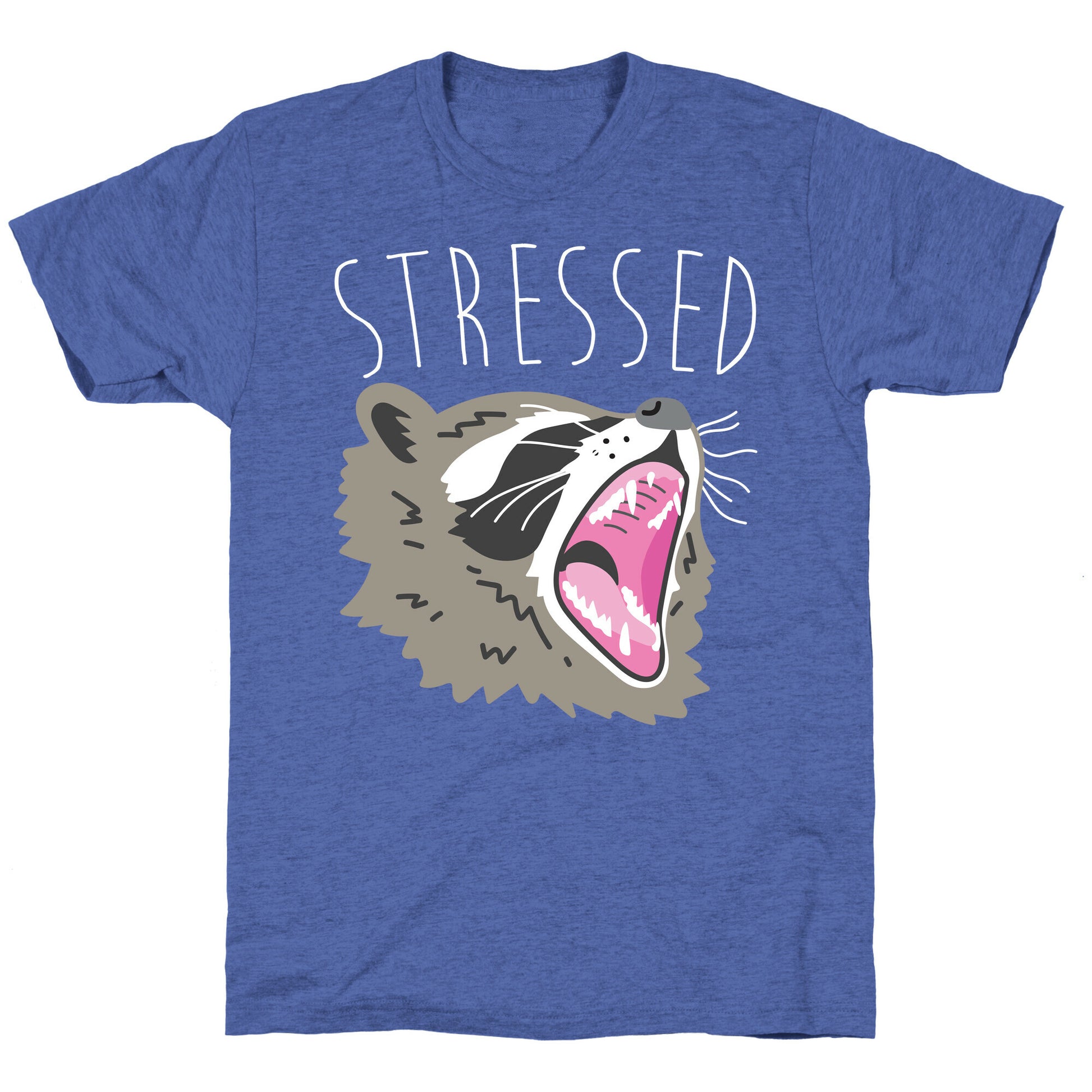 Stressed Raccoon Unisex Triblend Tee