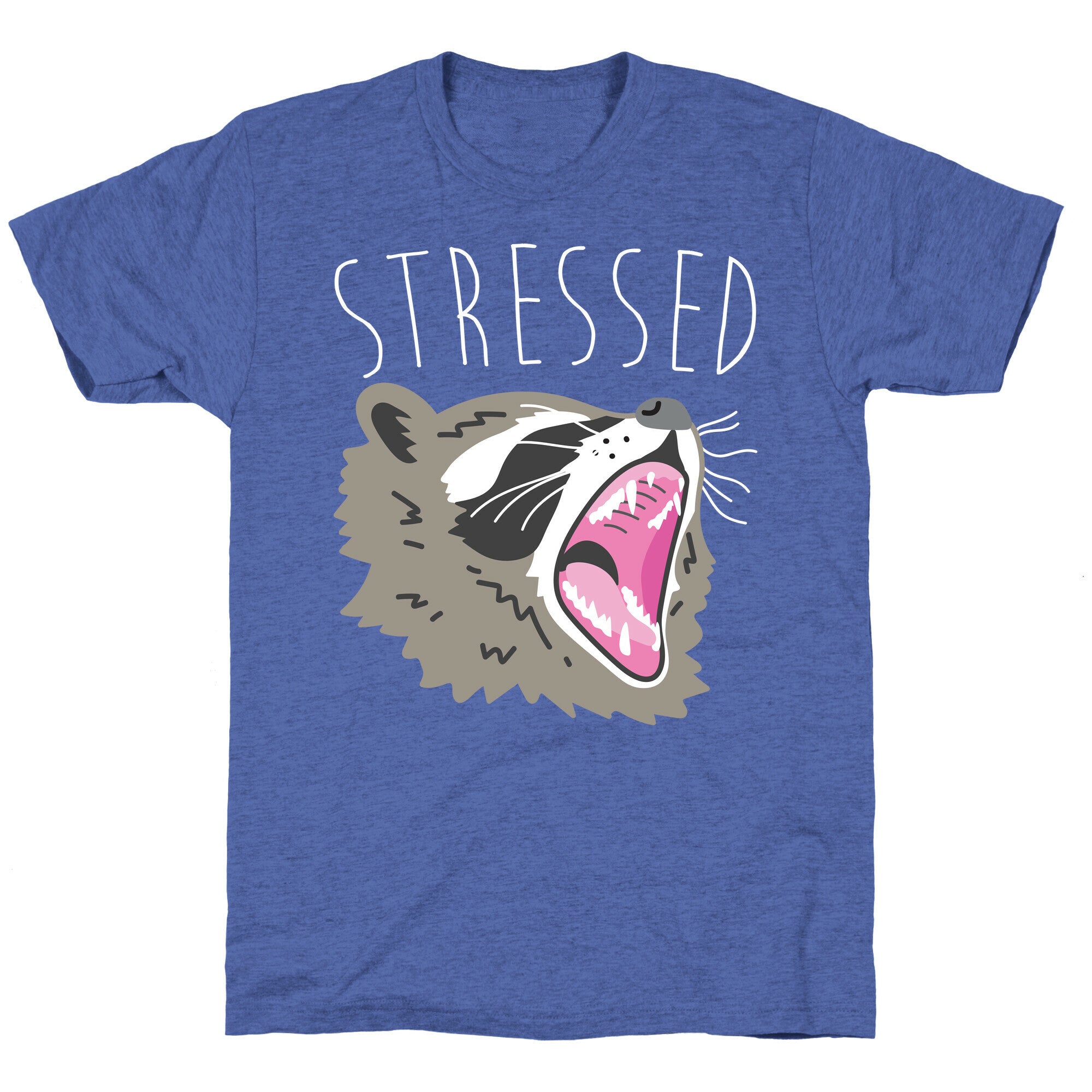 Stressed Raccoon Unisex Triblend Tee