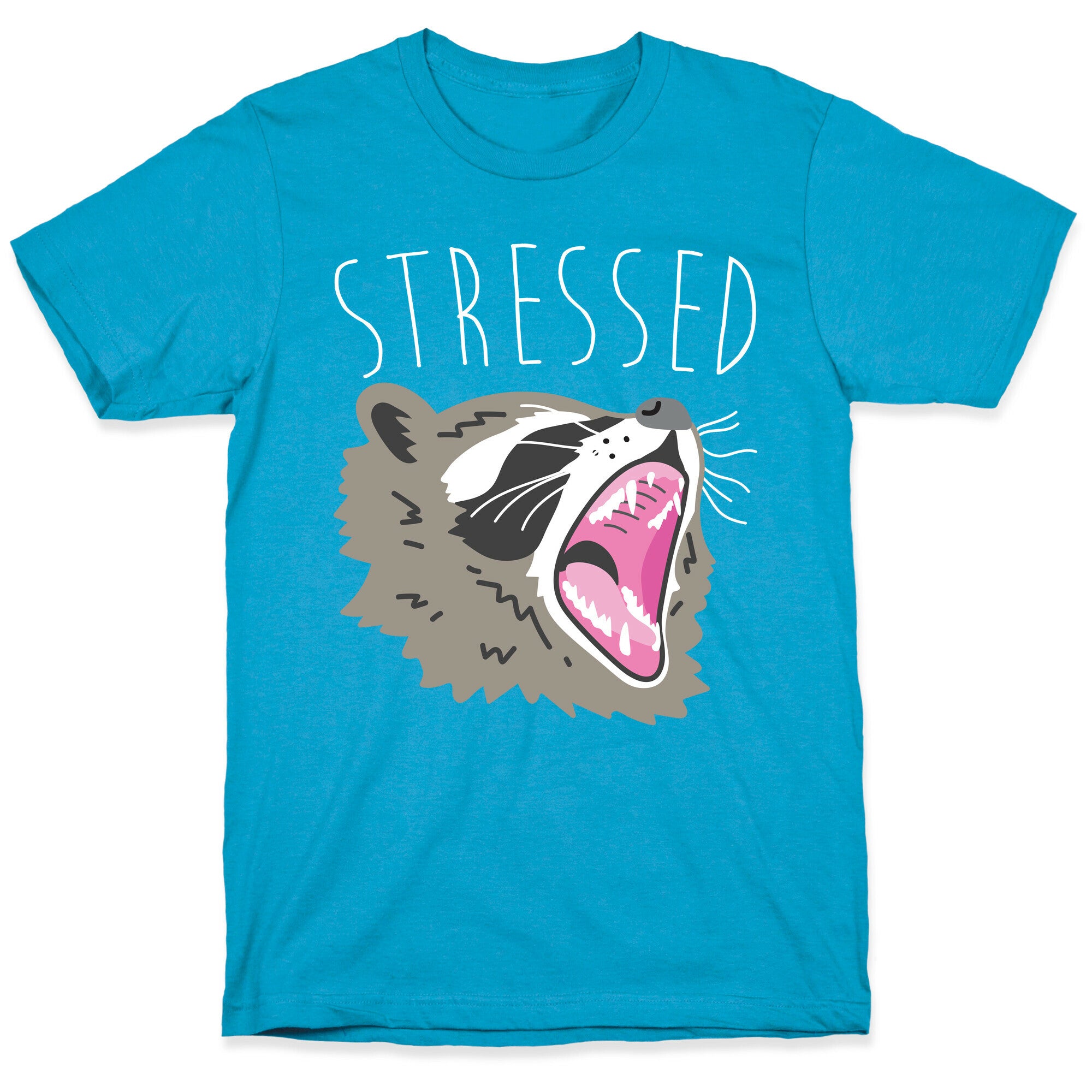 Stressed Raccoon Unisex Triblend Tee