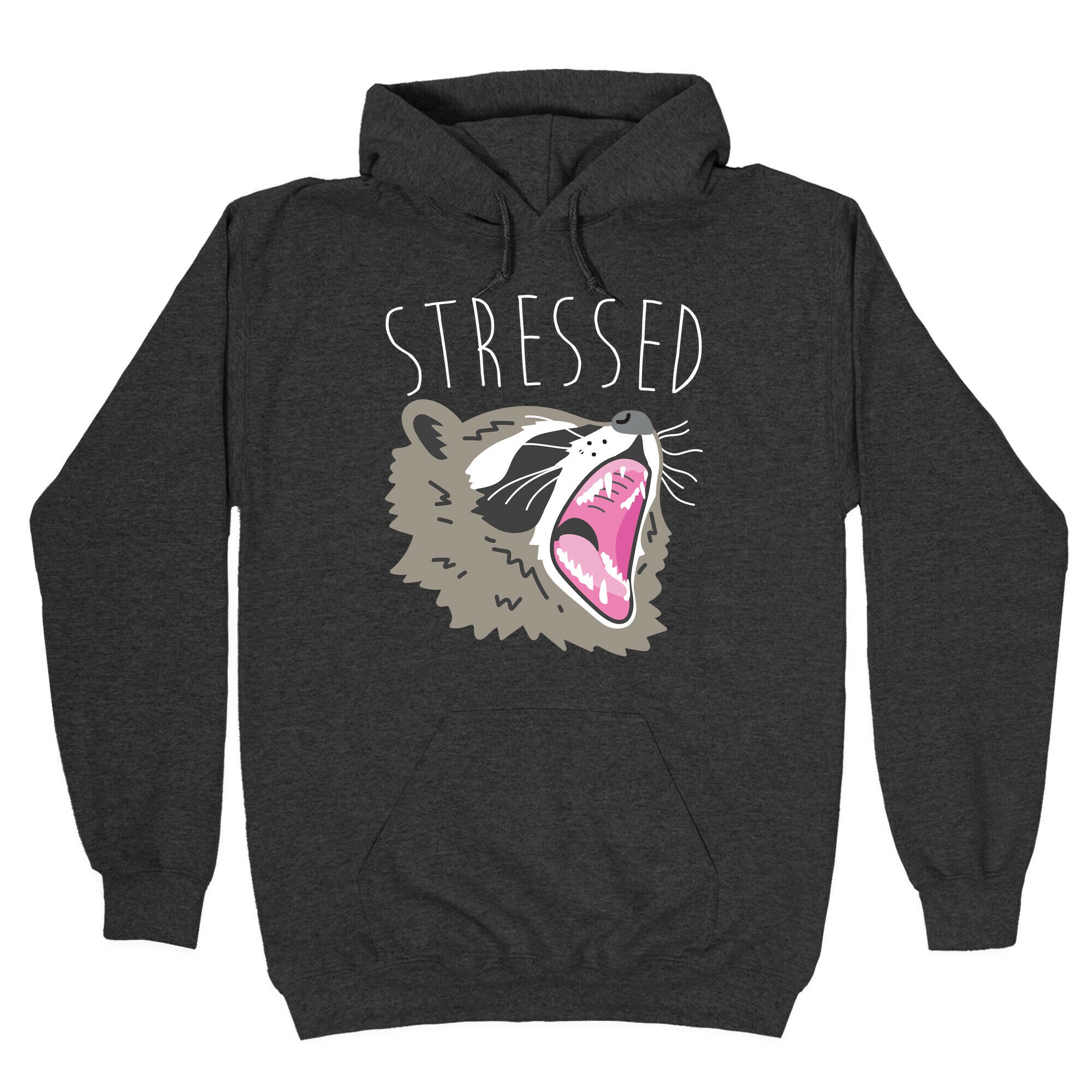 Stressed Raccoon Hoodie