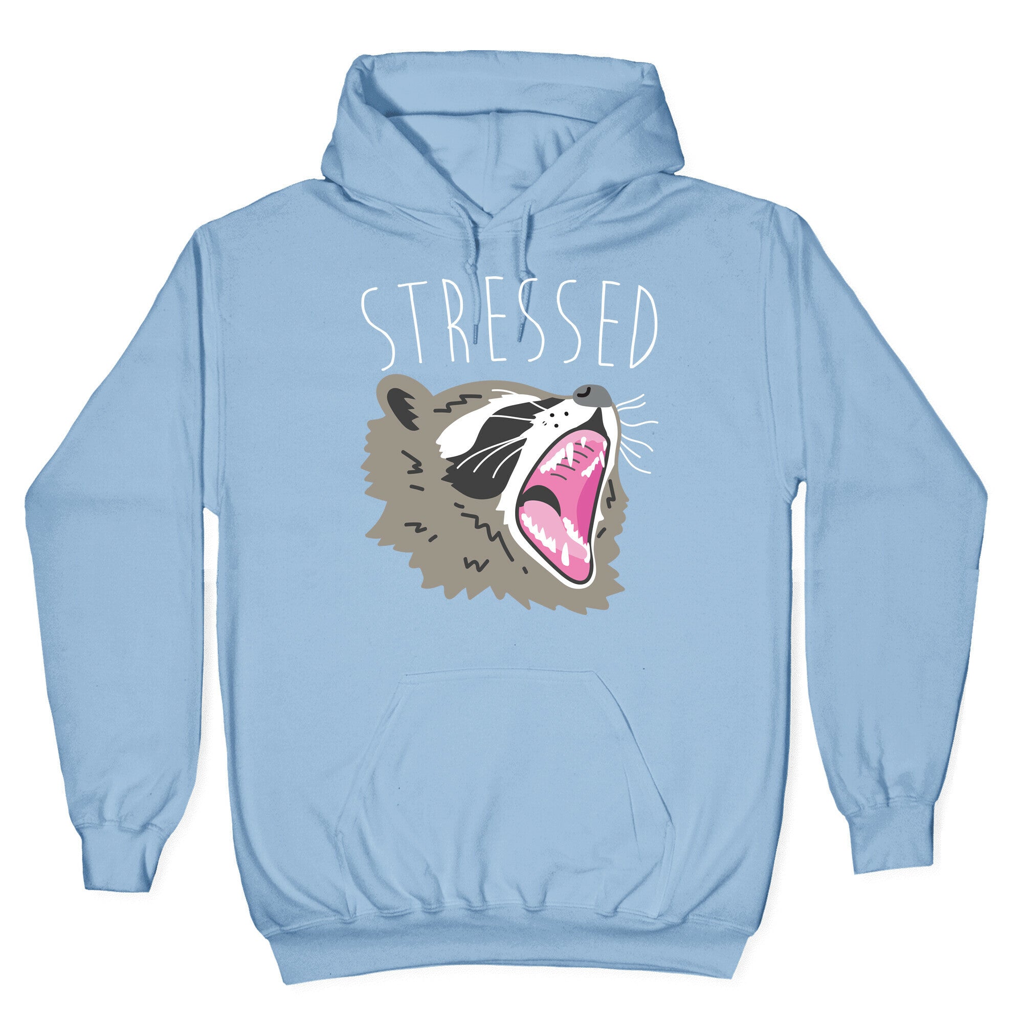 Stressed Raccoon Hoodie