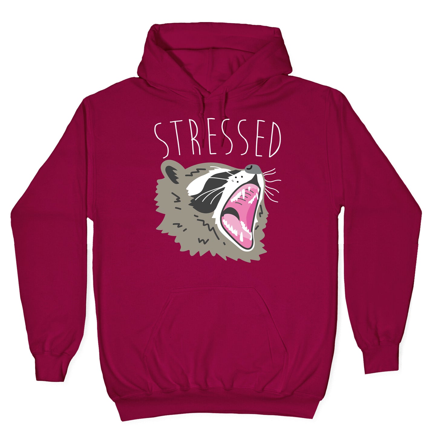 Stressed Raccoon Hoodie