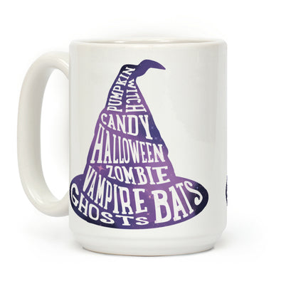 Halloween Witch's Hat Coffee Mug